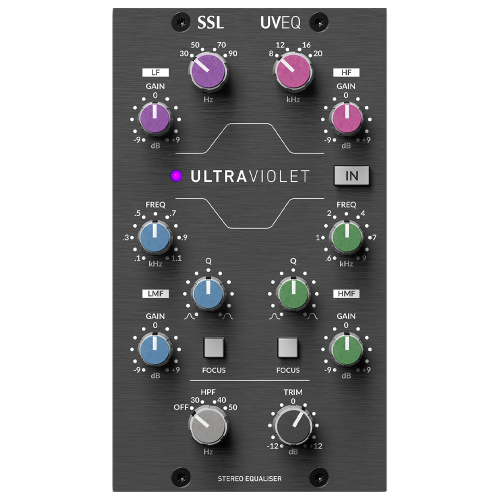 Solid State Logic Ultraviolet 500 Series Stereo EQ Module