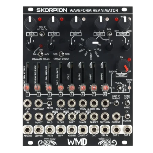 WMD Skorpion Eurorack Waveform Reanimator Module (Black)
