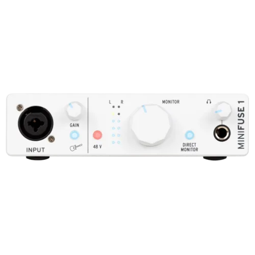 Arturia MiniFuse 1 USB Audio Interface (White)