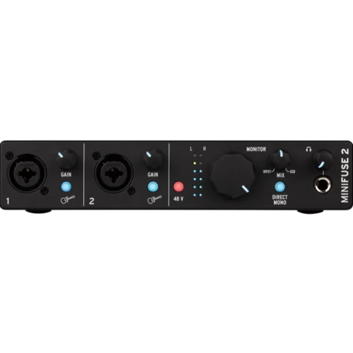 Arturia MiniFuse 2 USB Audio Interface (Black)