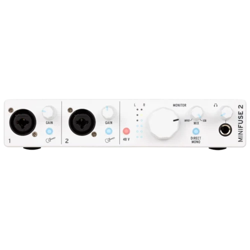 Arturia MiniFuse 2 USB Audio Interface (White)