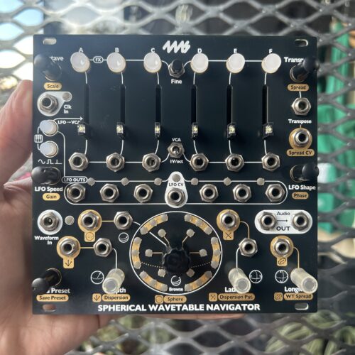 4ms Spherical Wavetable Navigator Eurorack Oscillator Module (SWN) [Ex-Demo]