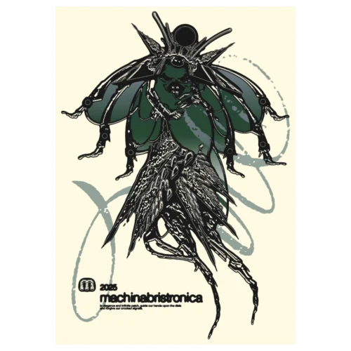 Machina Bristronica 2025 “Bio Synthetic Angel” Poster