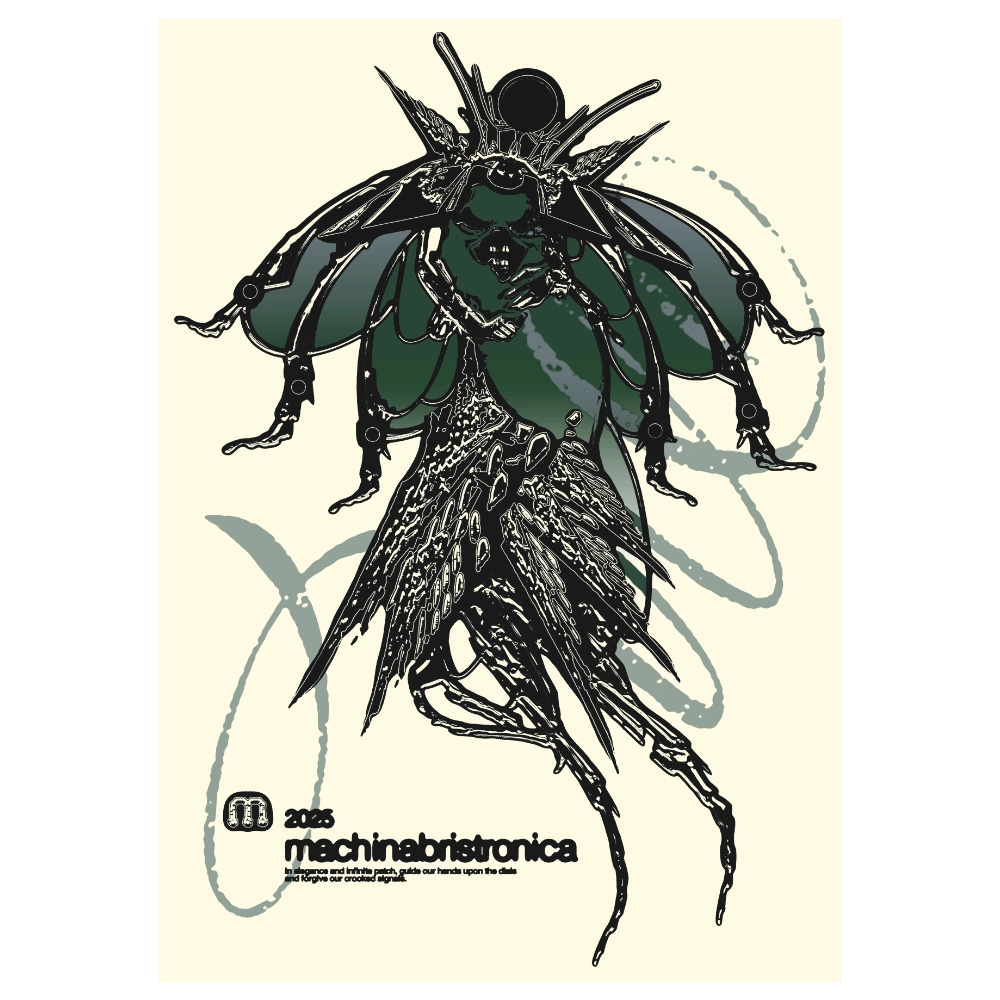 Machina Bristronica 2025 “Bio Synthetic Angel” Poster