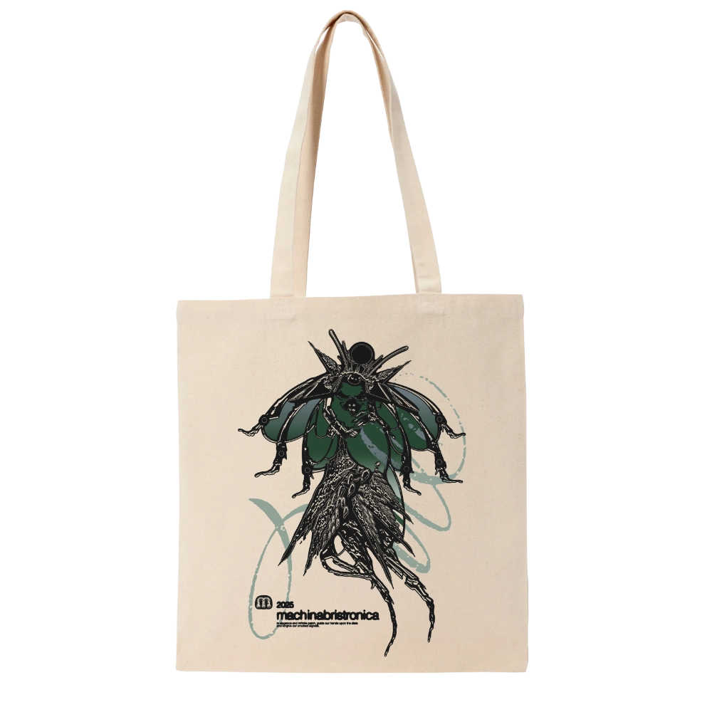 Machina Bristronica 2025 “Bio Synthetic Angel” Festival Tote Bag