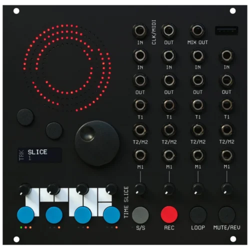 RYK Modular Time Slice Eurorack Quad Channel Looper Sampler Module