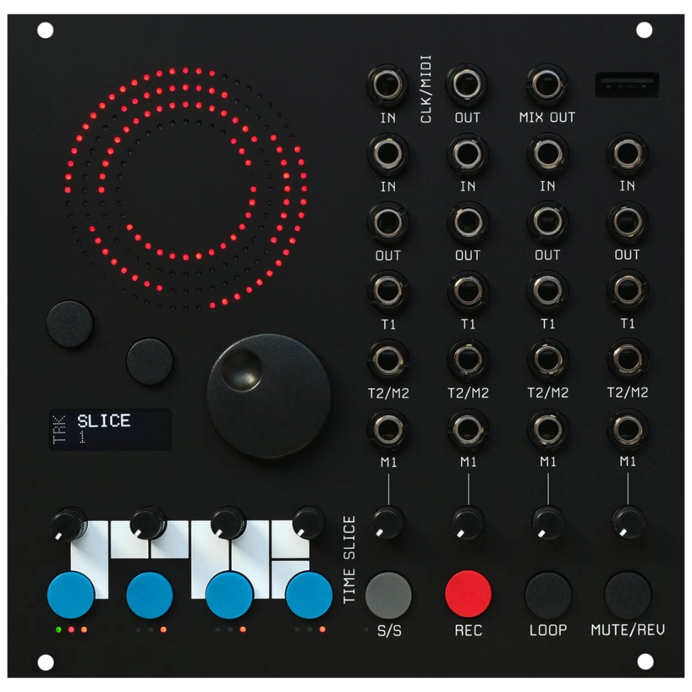鍵盤楽器 Intellijel / Quadratt 1U Quadratt 1U (metal switches) black panel – Mork Modules