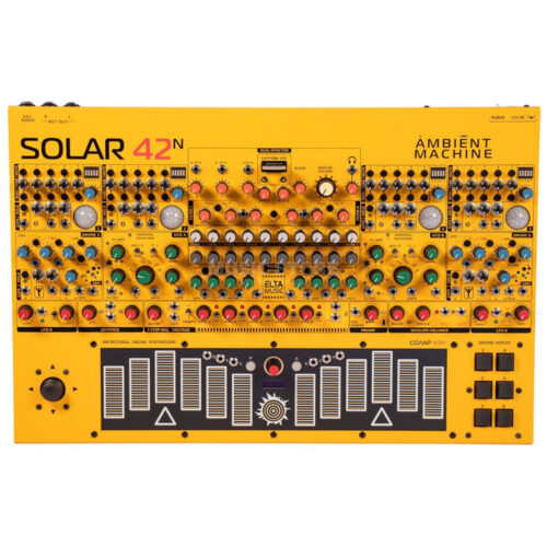 Elta Music Solar 42N Analogue Semi-Modular Ambient Drone Instrument (Yellow)