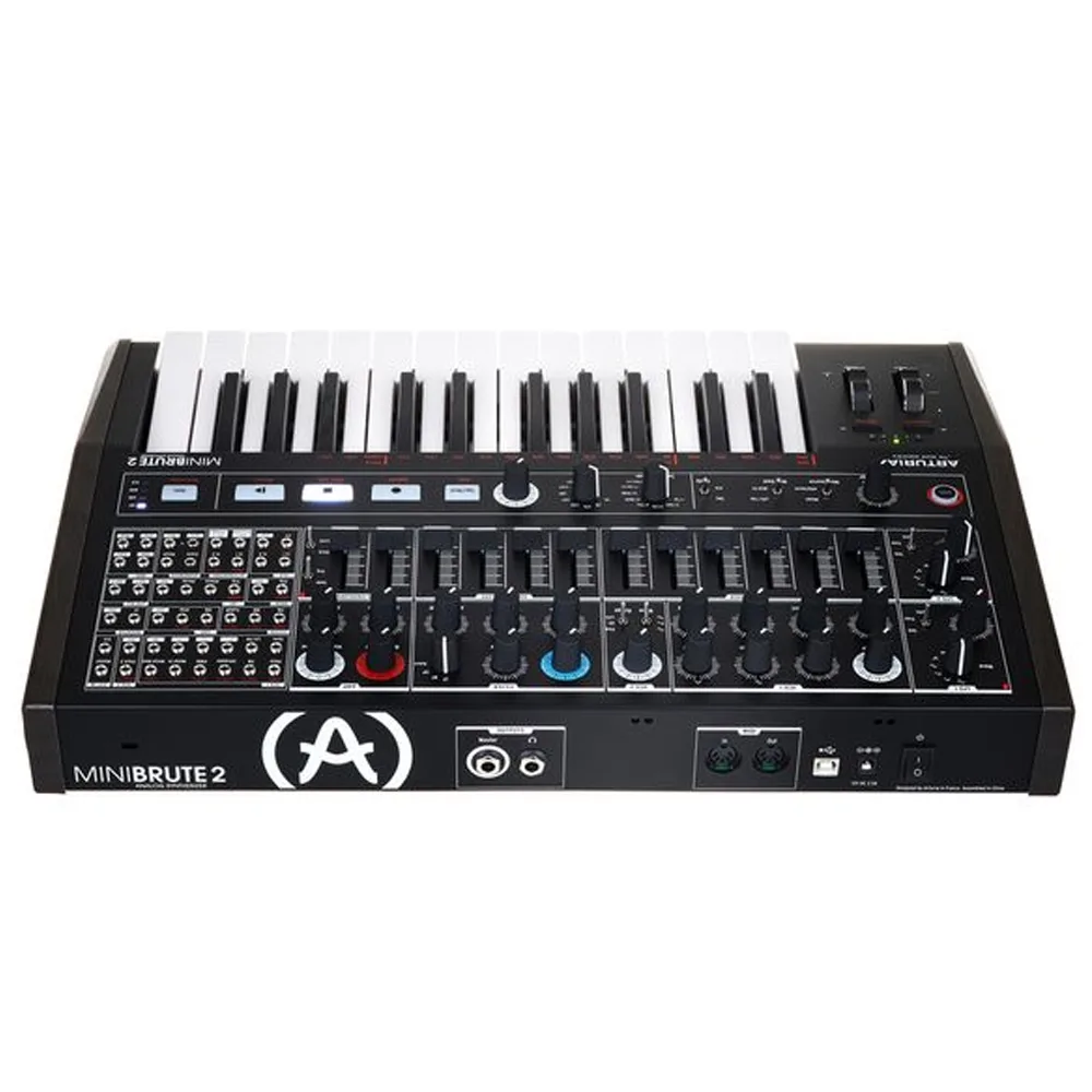 Arturia MiniBrute 2 Desktop Semi Modular Synthesizer (Noir Edition) - Image 2