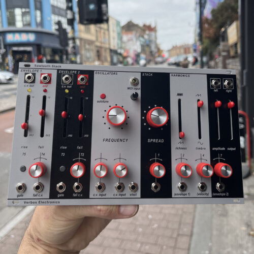Verbos Electronics Sawtooth Stack Eurorack Synth Voice Module [B-Stock]