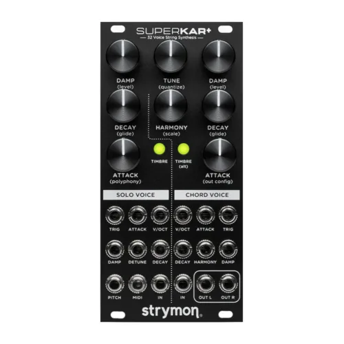 Strymon SuperKar+ Eurorack Polyphonic Karplus Strong Module