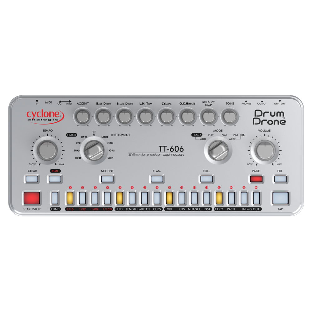 Cyclone Analogic Drum Drone TT-606 Drum Machine