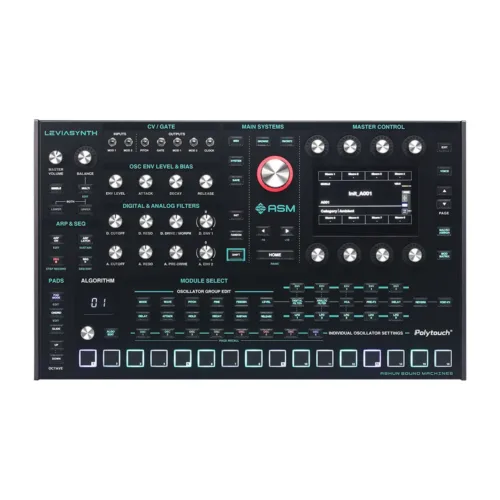 ASM Leviasynth Desktop Polyphonic Algorithmic Synthesizer