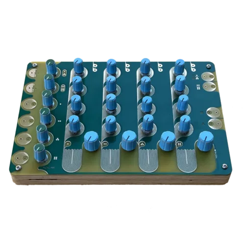 Landscape Moon Desktop Passive Analog Drum Machine and Synthesizer