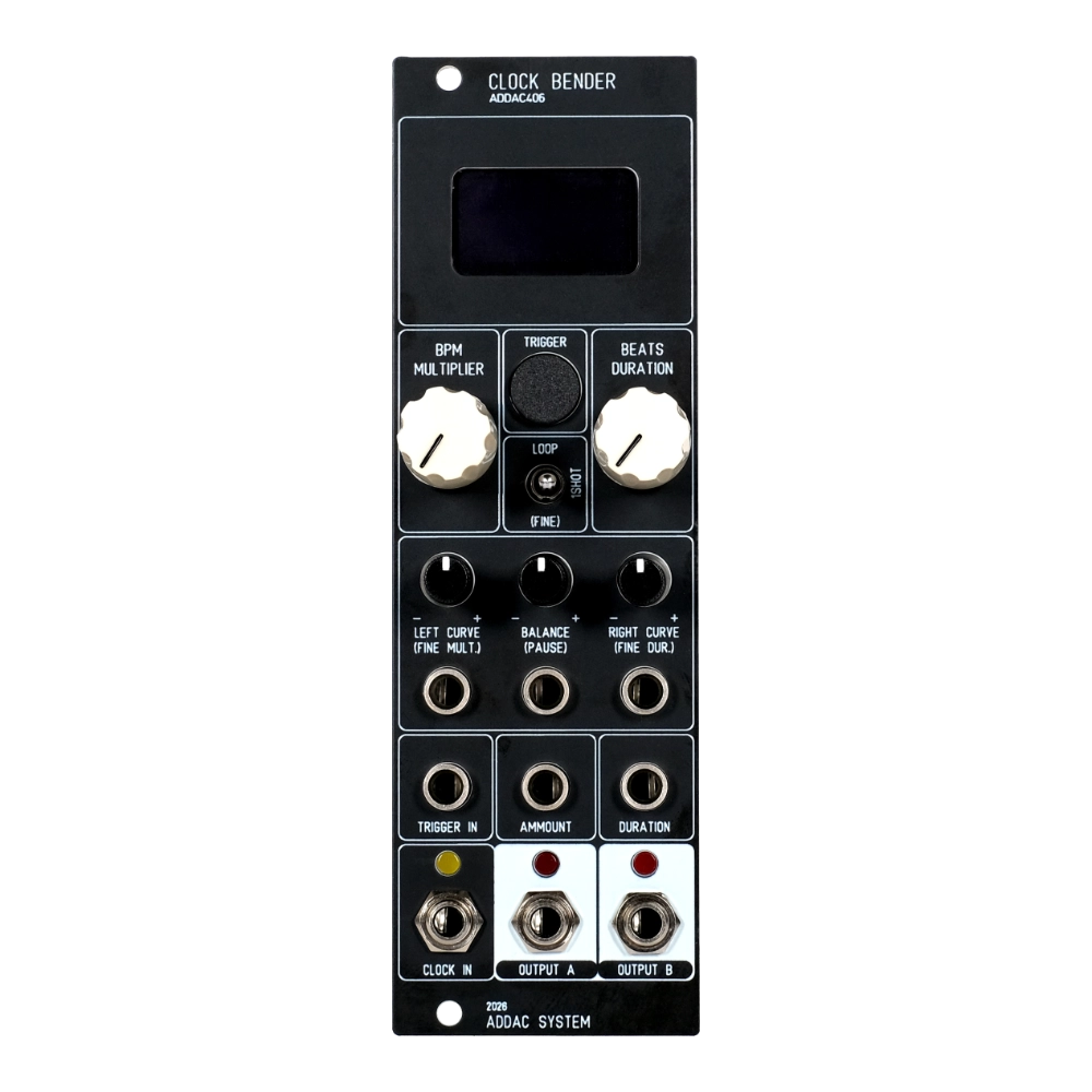 ADDAC 406 Clock Bender Eurorack Module