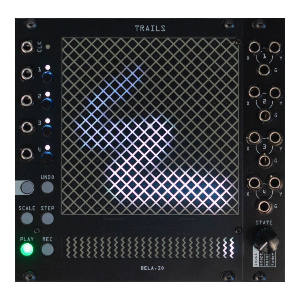 Bela Trails Eurorack Polyphonic Touch Recorder Module - Image 2