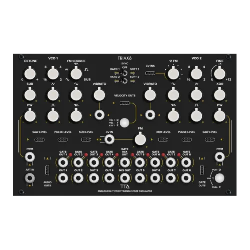 Tiptop Audio ART Triax8 Eurorack Polyphonic Analog VCO Module
