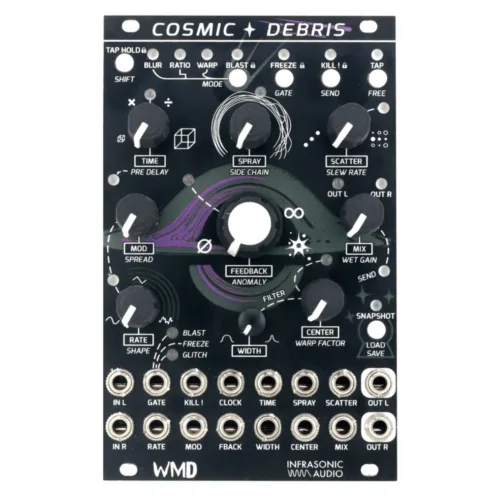 WMD Cosmic Debris Eurorack Delay/Reverb Module