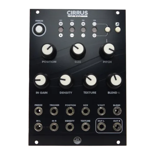 East Coast Modular Cirrus Eurorack Texture Synthesiser Module (Black)