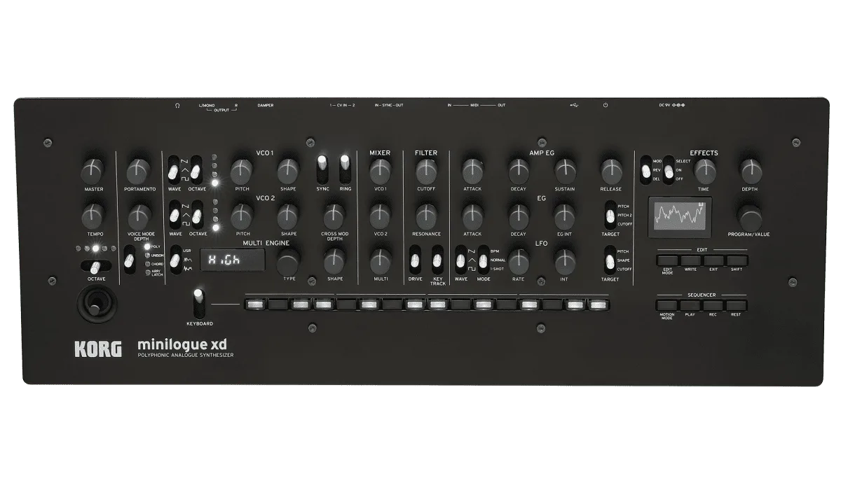 Korg Minilogue XD Module Analog Polyphonic Synthesizer - Elevator