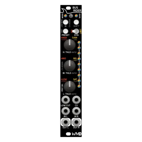 Happy Nerding FX Aid Eurorack Multi-FX Module (Silver) - Elevator