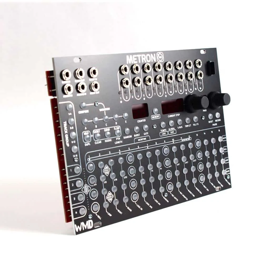 WMD Metron Eurorack Sequencer Module (Black) - Elevator Sound