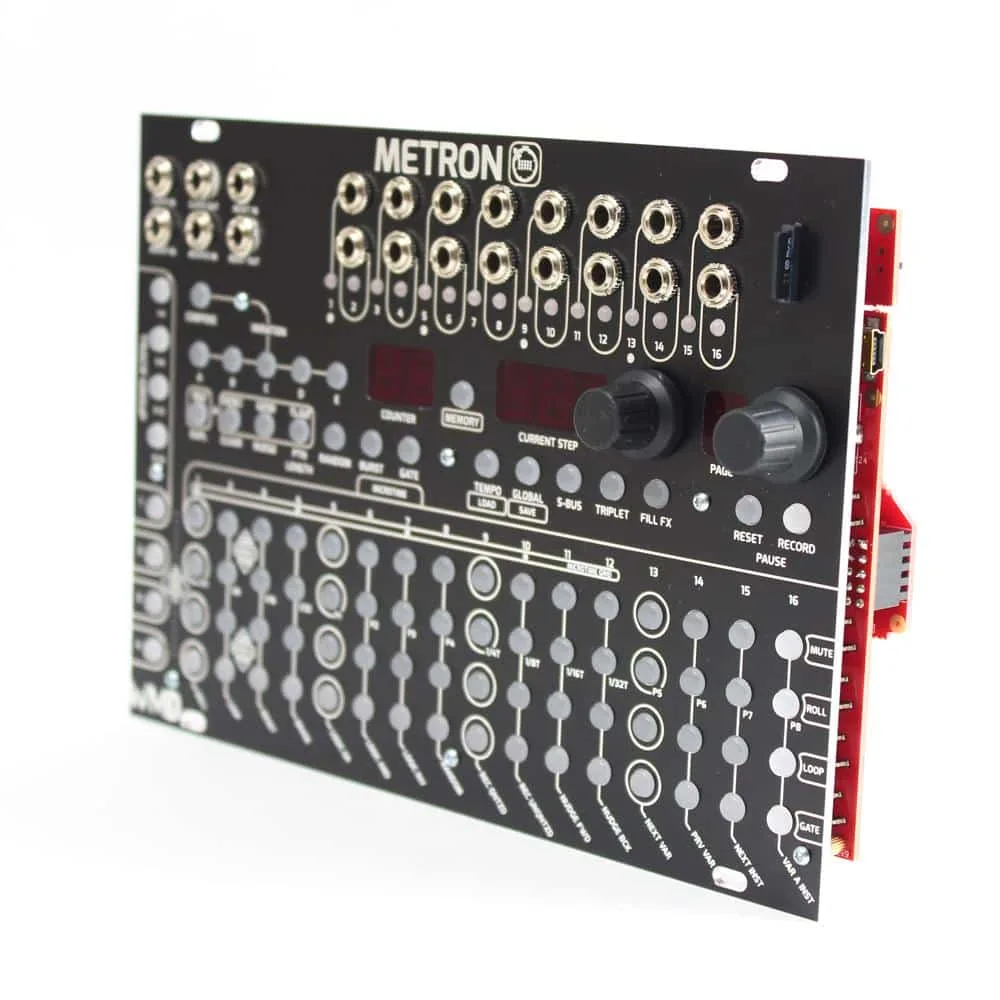 WMD Metron Eurorack Sequencer Module (Black) - Elevator Sound
