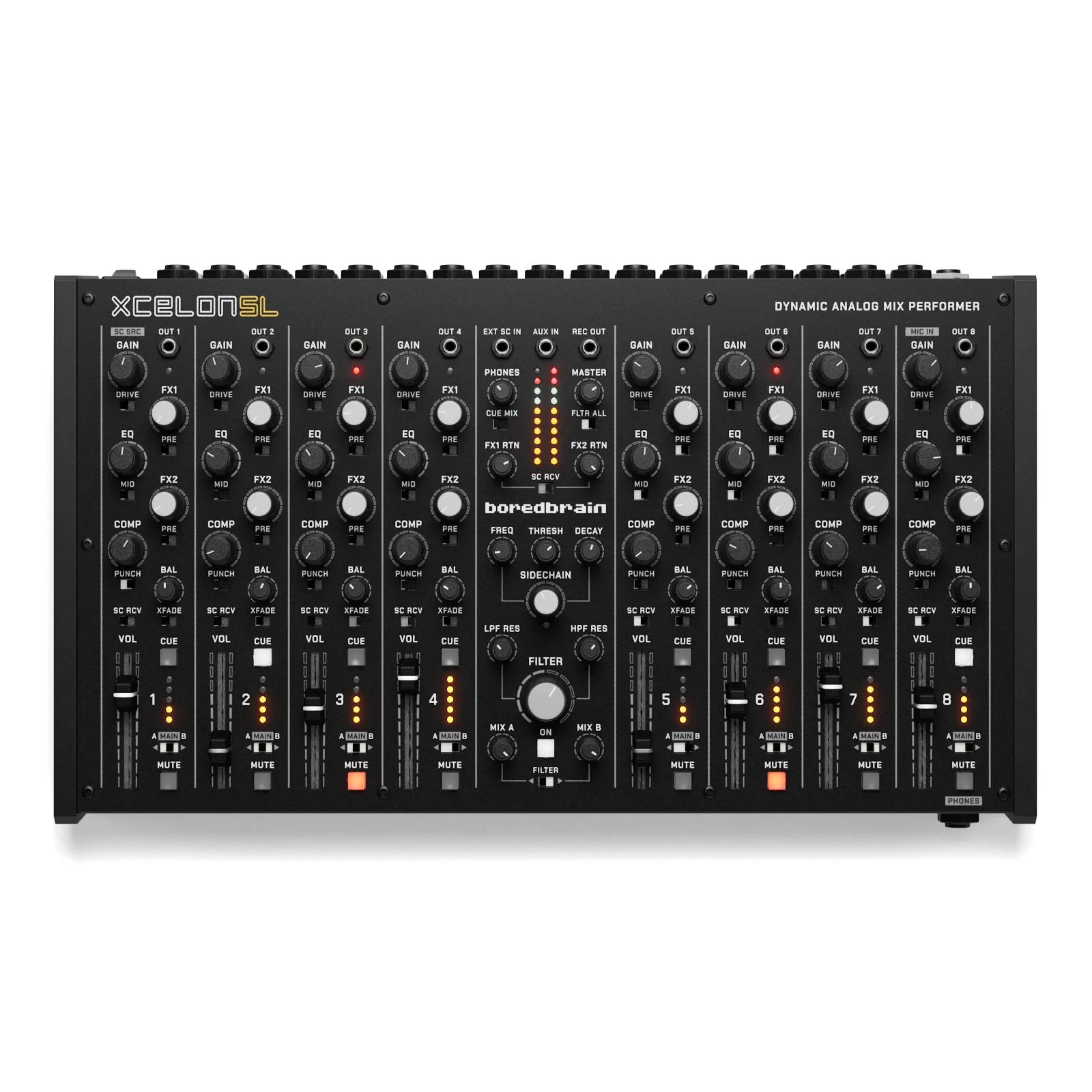 [新品に近い] XCELON MIXER BOREDBRAIN ミキサー Boredbrain Xcelon SL Stereo Standalone Performance Mixer