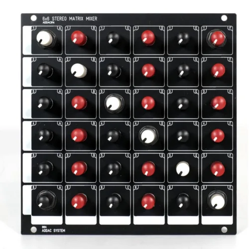 Intellijel Aux Mix 1U Eurorack Stereo Mixer Module - Elevator Sound Intellijel Aux Mix 1U Eurorack Stereo Mixer Module - Elevator Sound