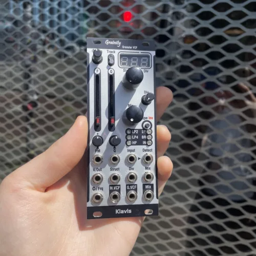 Klavis Grainity Eurorack Granular Multimode Filter Module (Silver) [Ex-Demo – Excellent]