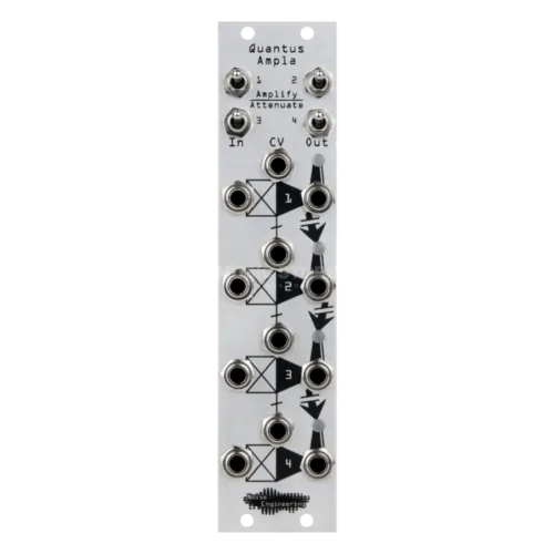 Noise Engineering Quantus Ampla Quad VCA Eurorack Module (Silver)