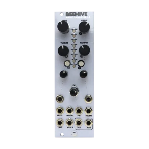 East Coast Modular Beehive Eurorack Macro Oscillator Module (White)