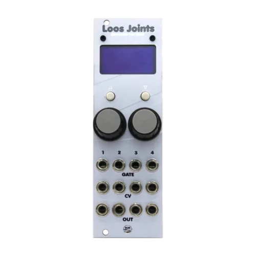 East Coast Modular Loos Joints Eurorack Utility Module (Ornament and Crime) (White)