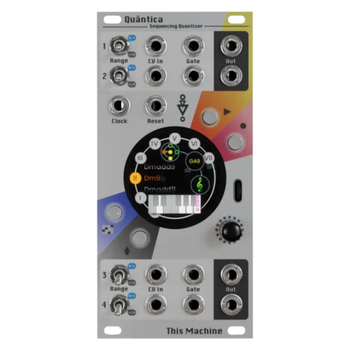 This Machine Modular Quântica Eurorack Chord Sequencer Quantiser Arpeggiator Module