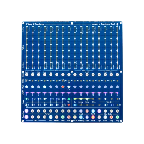 Making Sound Machines Plinky 12 Toadstep Desktop Step Sequencer