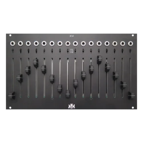 Michigan Synth Works XVI Eurorack Fader Controller Module (Black)