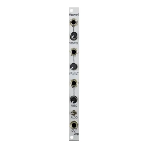 2hp Vowel Eurorack Formant Oscillator Module (Silver)
