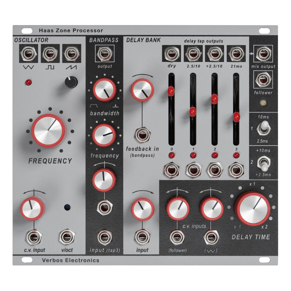 Verbos Electronics Haas Zone Processor Eurorack Delay Module
